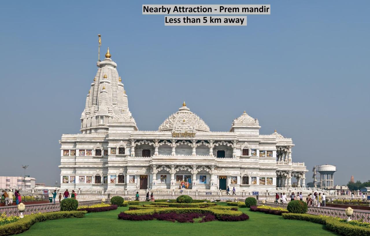 Oyo 72139 Rishi Satsang Bhawan Hotel Vrindāvan Exterior foto